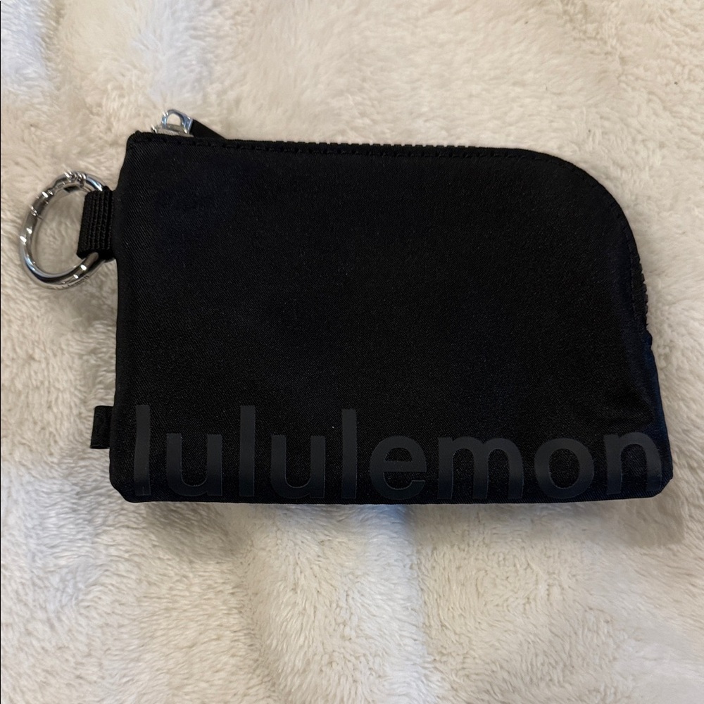 lululemon athletica Black Keychain Pouch